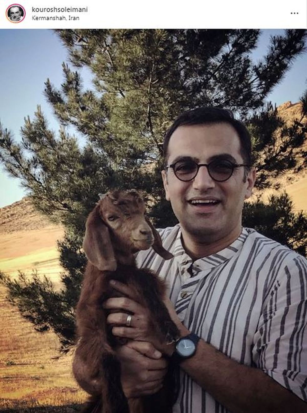 خاطره شیرین کوروش سلیمانی