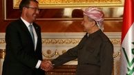 دیدار بارزانی با وزیر دفاع آمریکا