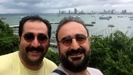 تبریک مهران احمدی به دوستش در اروپا + عکس