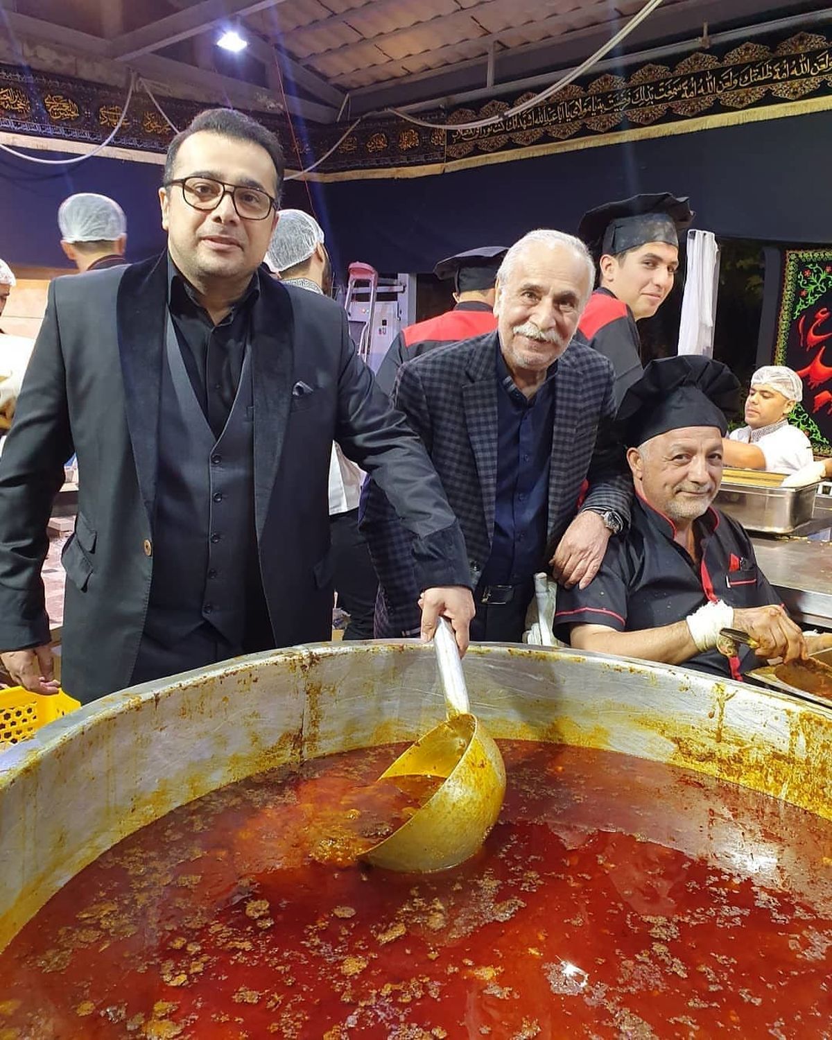 نذری پزون بازیگر معروف و پدرش+عکس