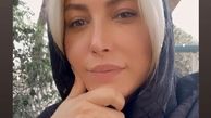 سلفی فریبا نادری در طبیعت + عکس