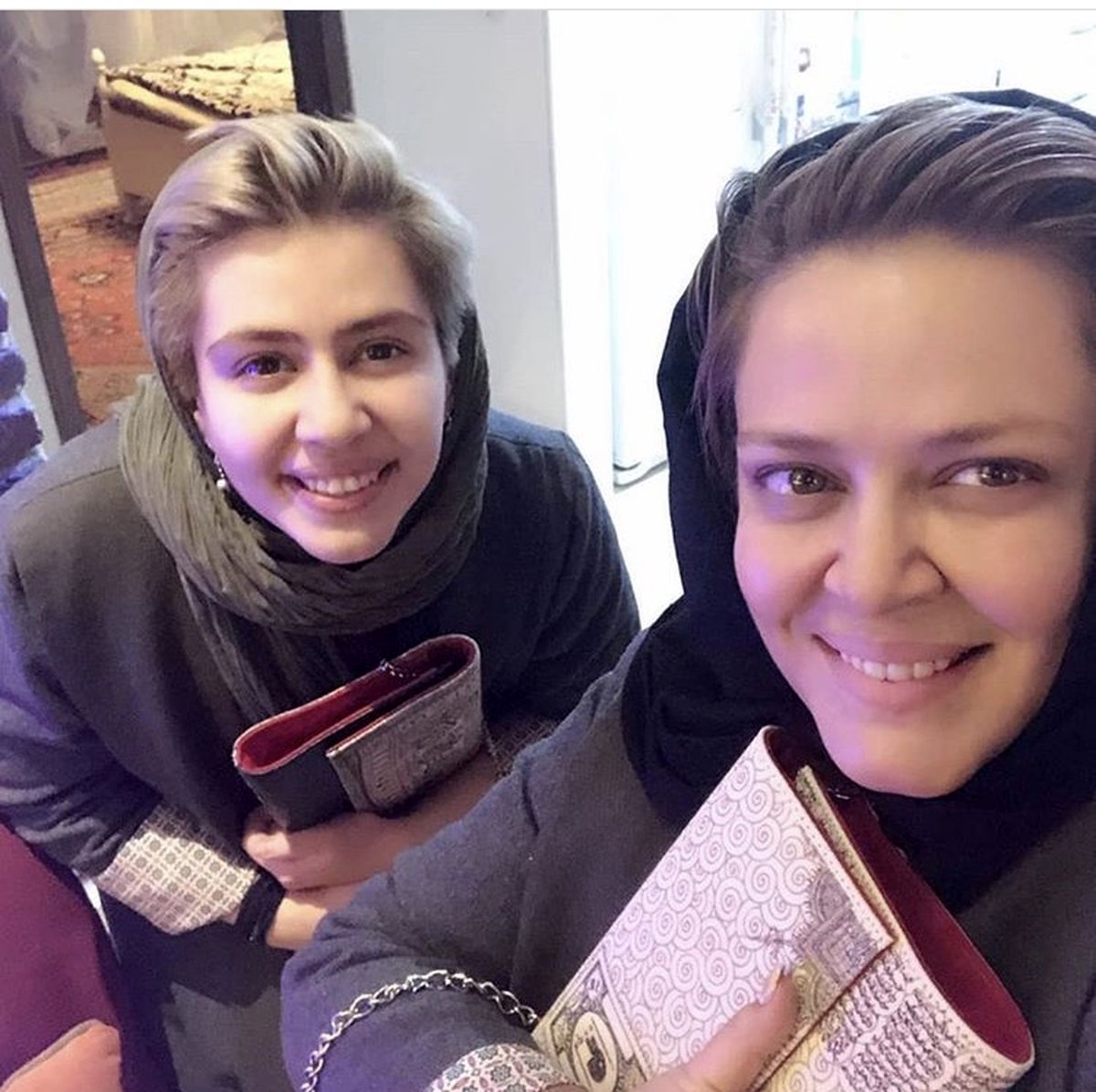 بهاره رهنما و‌ دخترش در رستوران + عکس