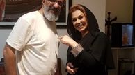 نسرین مقانلو با امیر جعفری دیدار کرد + عکس 
