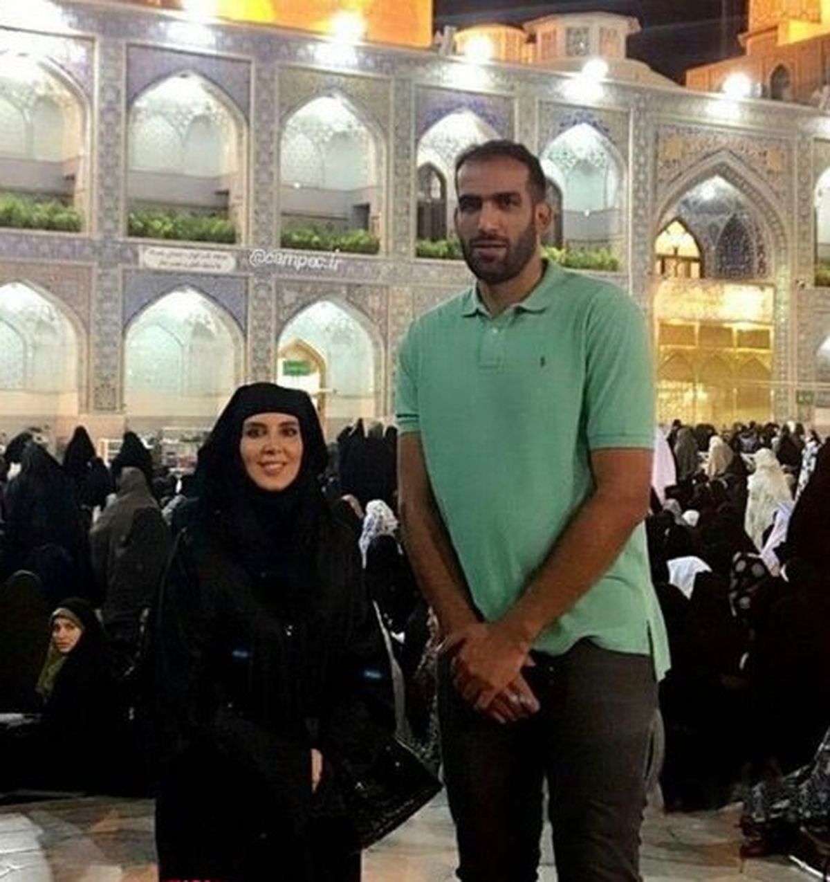 لیلا بلوکات با ظاهری متفاوت در کنار مرد خوش قد و بالای ایران+عکس