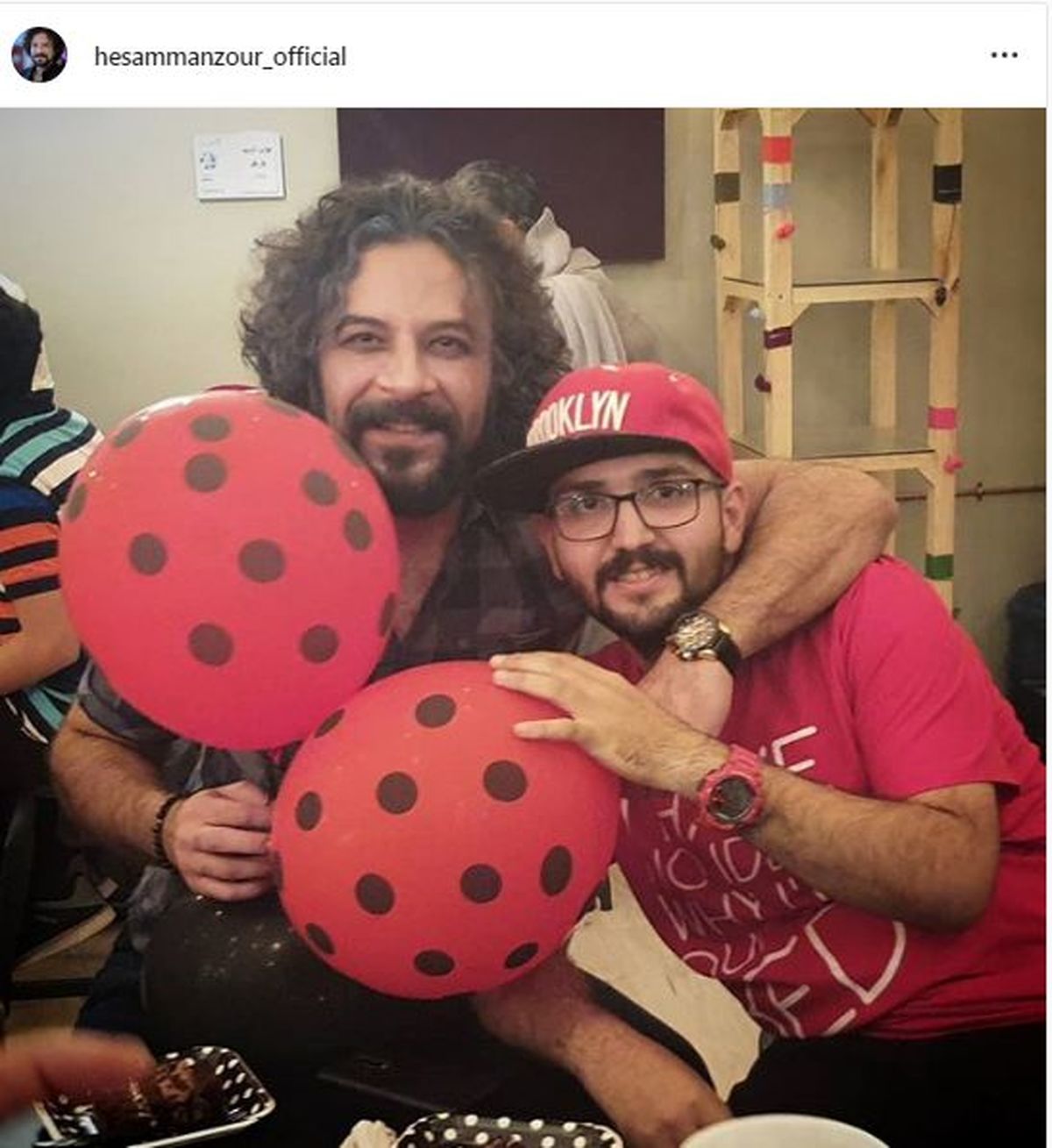 دوست جوان حسام منظور + عکس