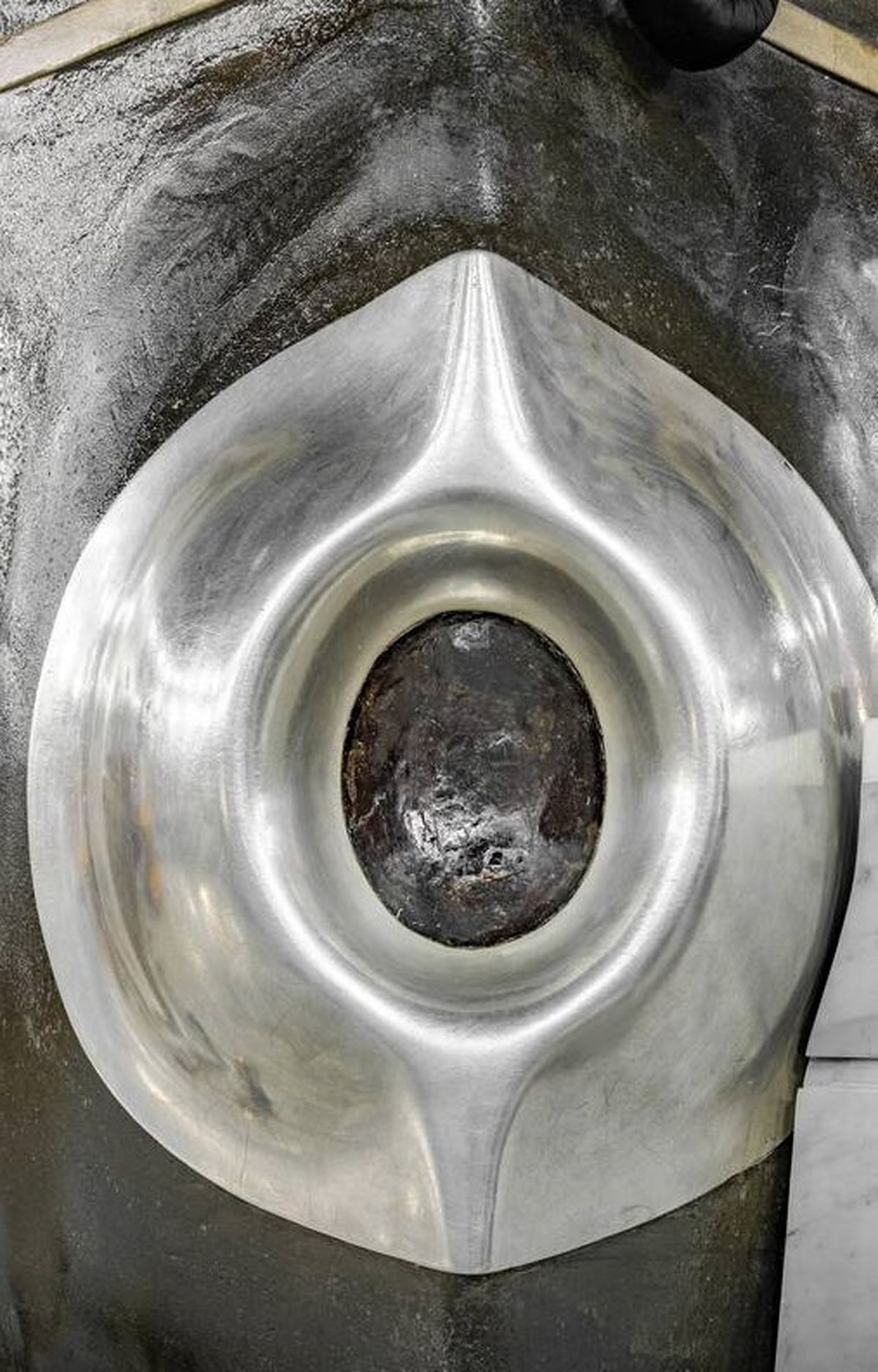 نمایی نزدیک از حجرالاسود+ عکس
