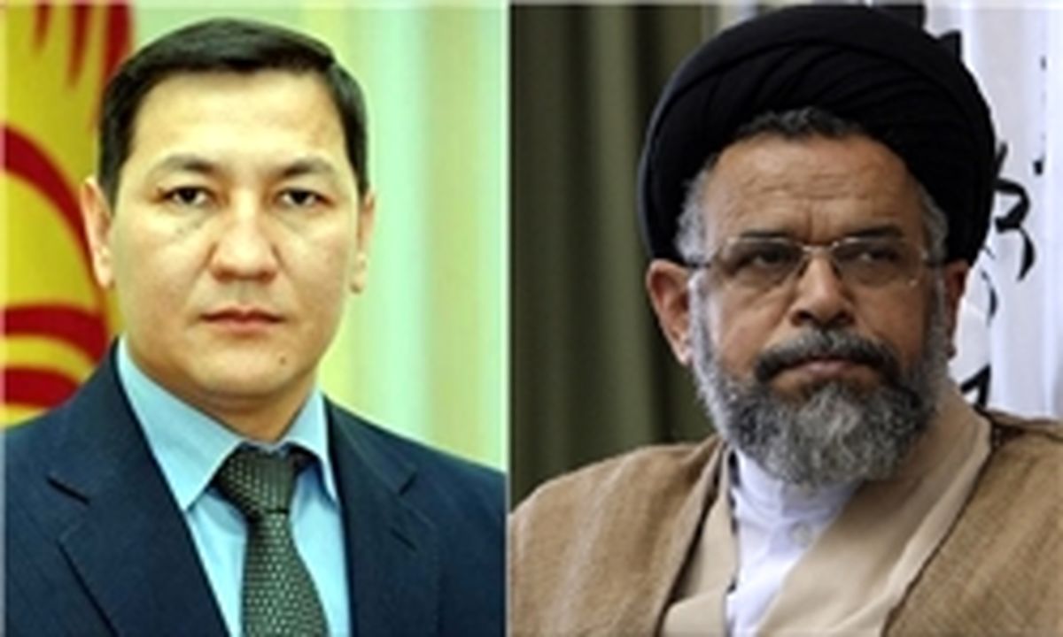 دیدار وزیر اطلاعات با رئیس کمیته امنیت ملی قرقیزستان