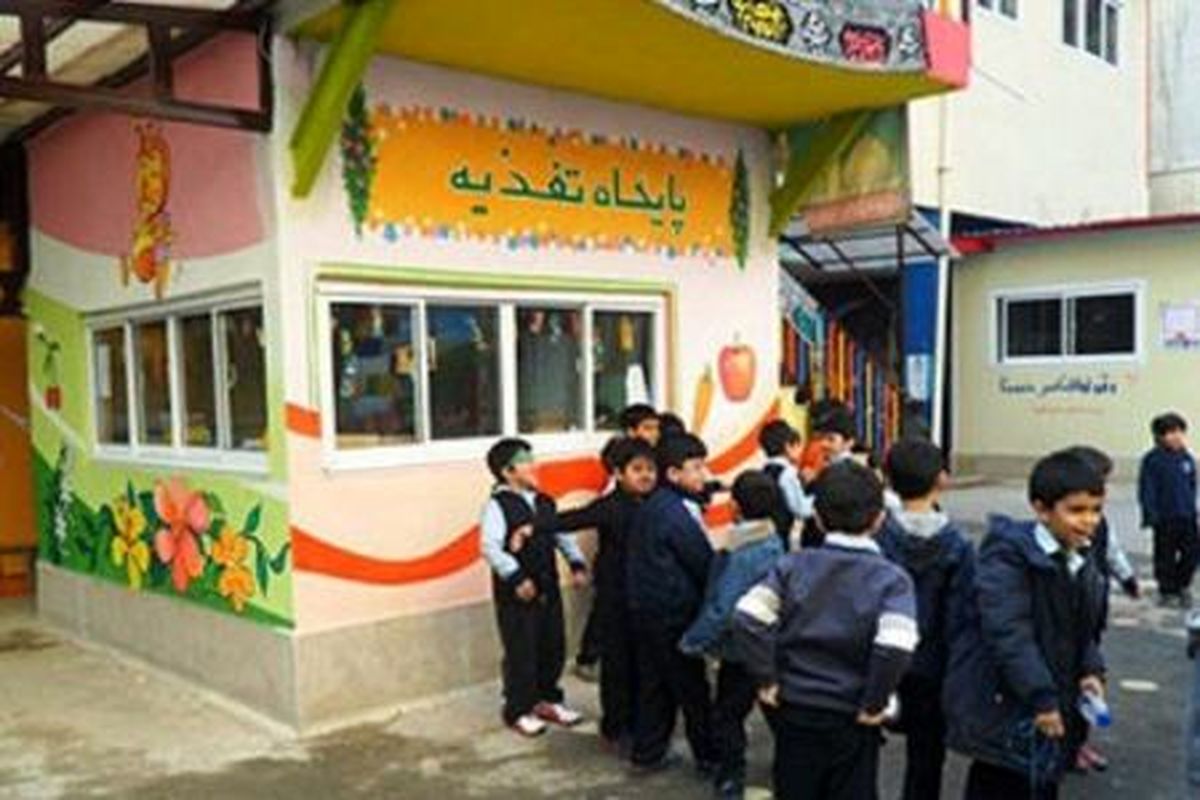 منوی لاکچری یک مدرسه غیرانتفاعی برای سرو غذا در تهران