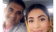 احمدرضا عابدزاده و دخترش + عکس