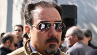 «برزو ارجمند» در مراسم تشییع «خشایار الوند»