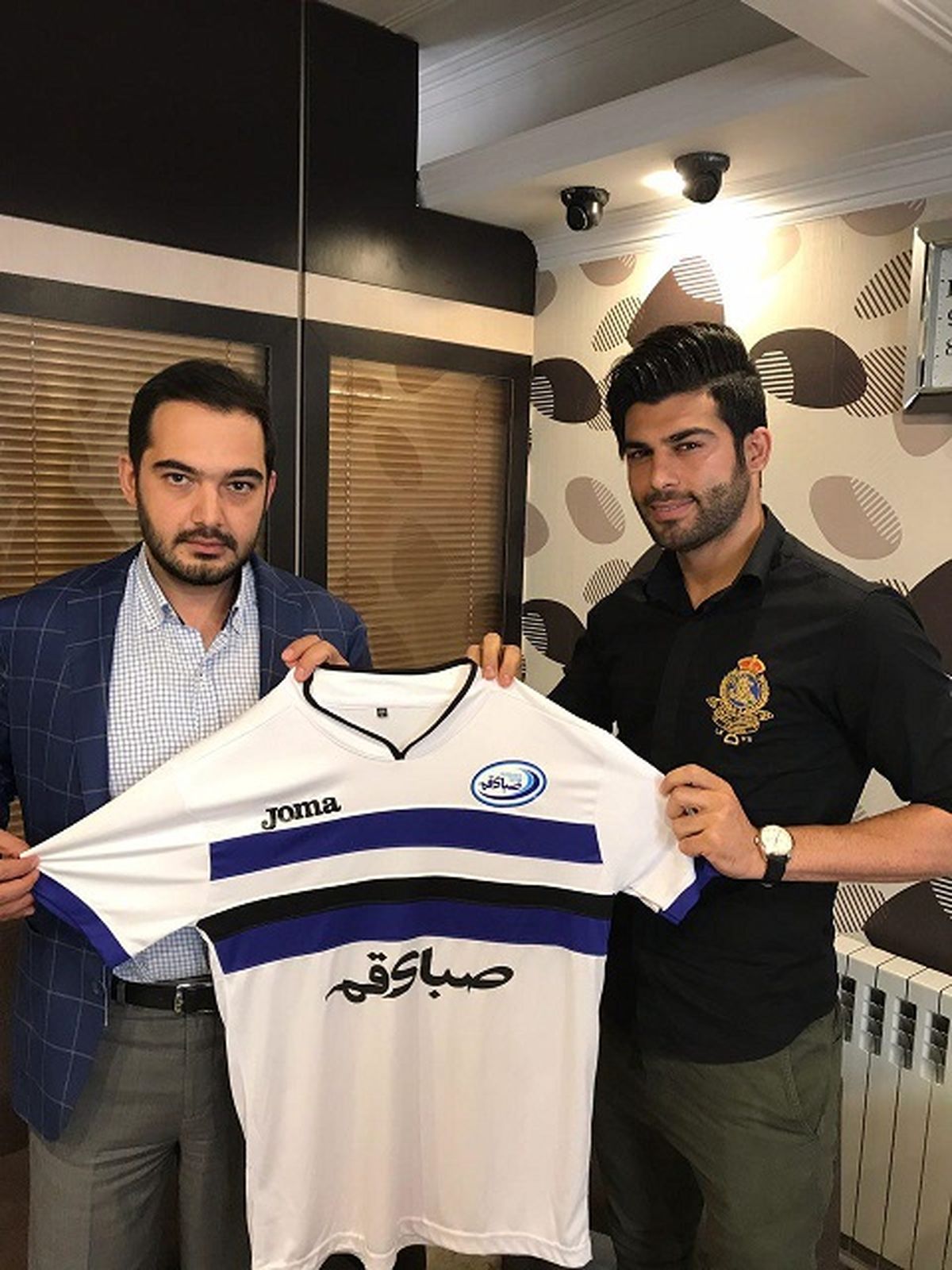 مهاجم اسبق پرسپولیس در صبای قم