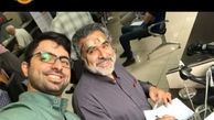 سلفی حسین شمقدری با پدر فیلمسازش