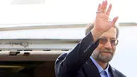 لاریجانی تهران را به مقصد بلگراد ترک کرد