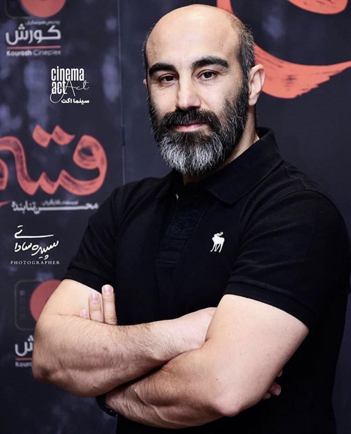 استایل ساده محسن تنابنده در یک مراسم + عکس