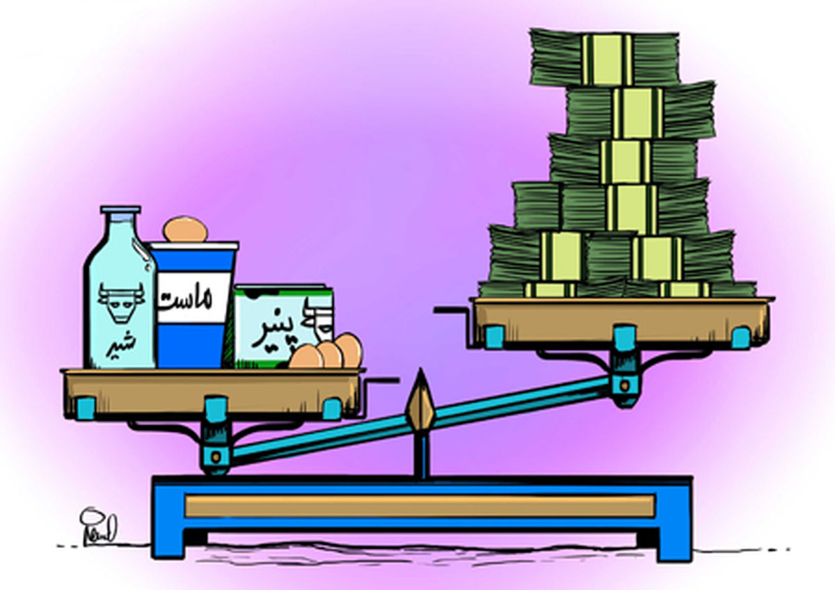 گرانی لبنیات