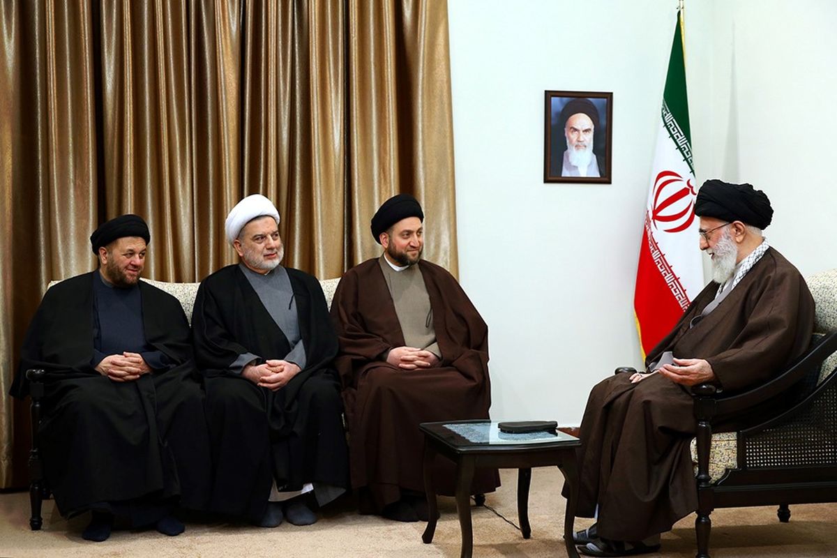 دیدار رئیس مجلس اعلای اسلامی عراق با رهبر انقلاب/تصاویر