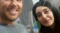 ساره بیات و‌ همسر عاشق پیشه اش + عکس
