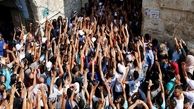 درگیری شدید در مسجدالاقصی