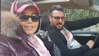 سلفی مطربانه محسن کیایی و الناز شاکردوست + عکس