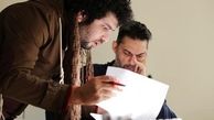 شیطنت‌ پیمان معادی پشت صحنه «متری شیش و نیم»/عکس