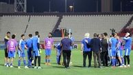 تمرین بارانی استقلال پیش از بازی با الهلال