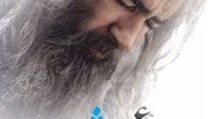 عکسی از شهاب حسینی که ایفاگر نقش شمس تبریزی در فیلم مست عشق است