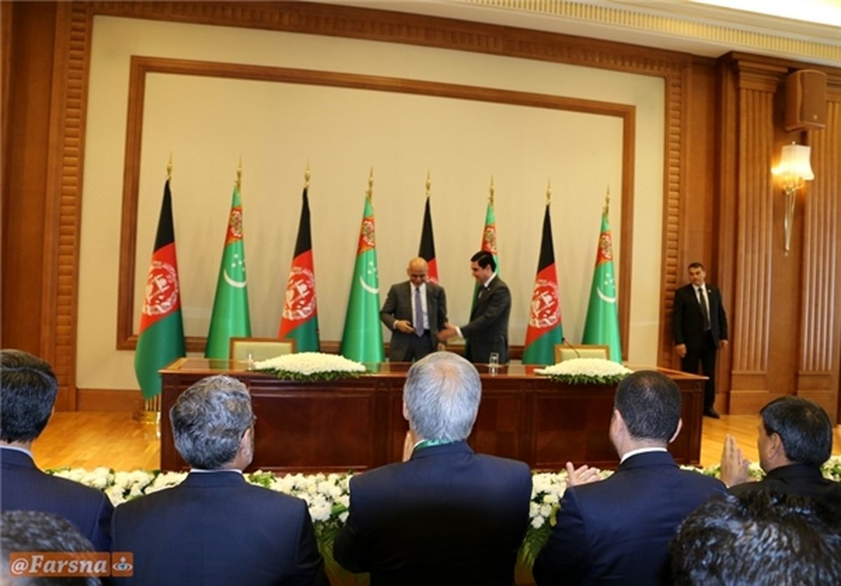 ترکمنستان و افغانستان 8 سند همکاری امضا کردند+تصاویر