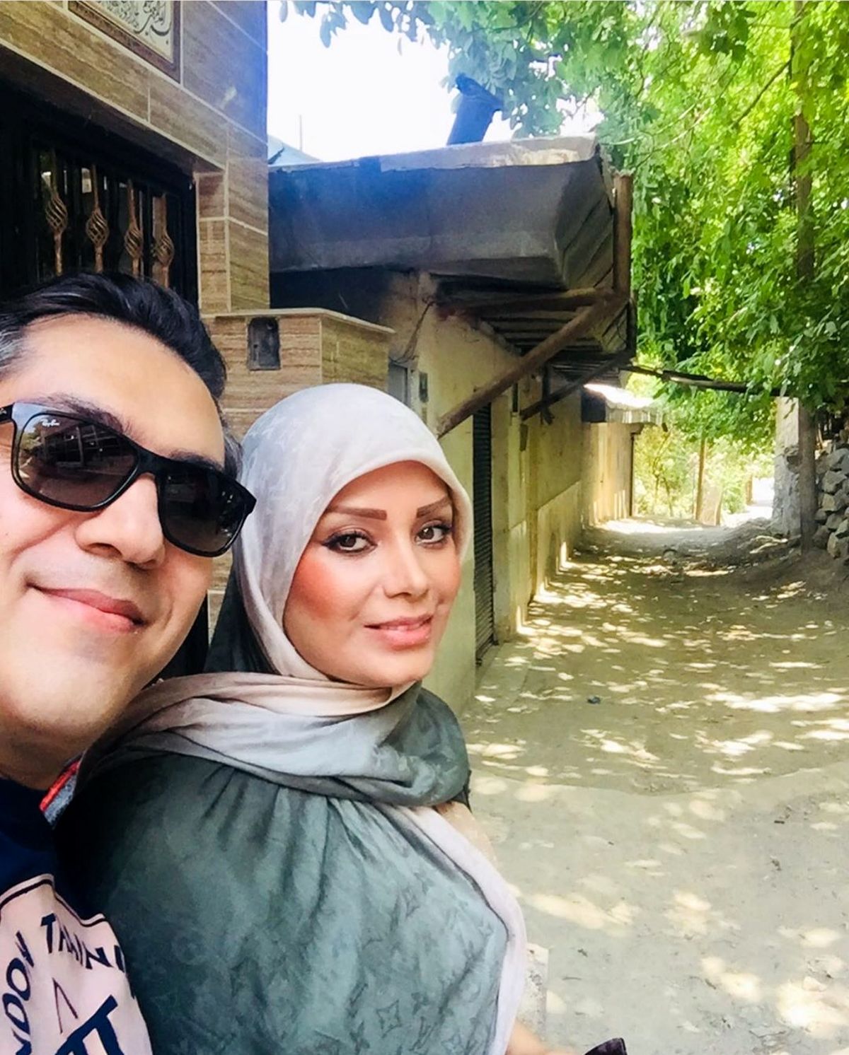 عکسی از زوج معروف خوش صدا