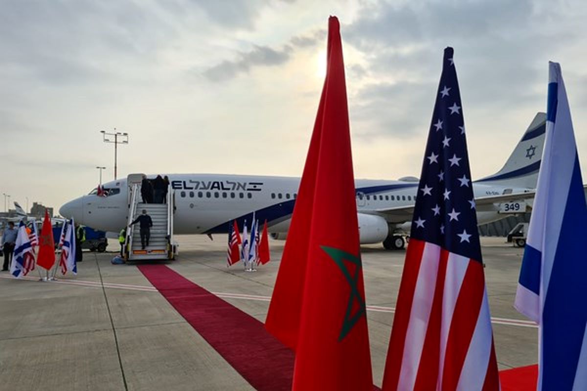 انجام اولین پرواز مستقیم از تل‌آویو به مغرب