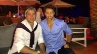 تفریح فرهاد مجیدی با برادرش + عکس