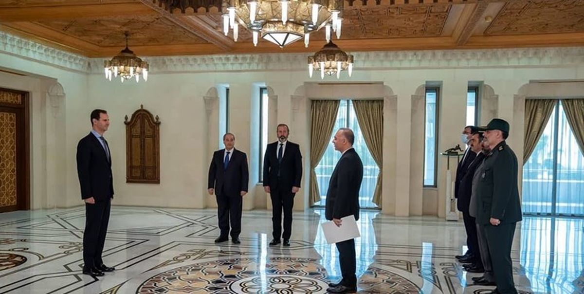 سفیر جدید ایران استوار نامه خود را تقدیم بشار اسد کرد 