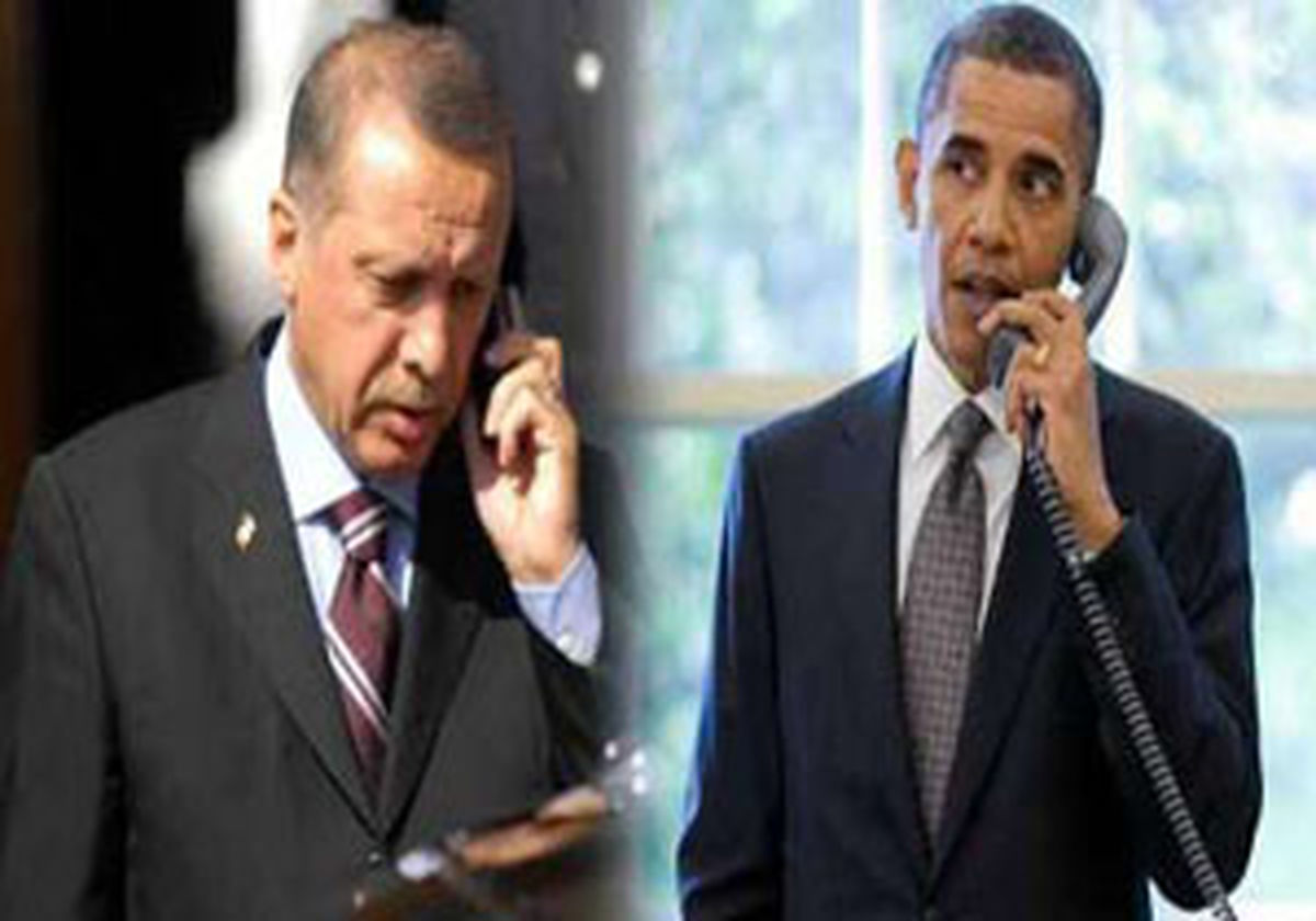 گفت‌وگوی تلفنی اردوغان و اوباما درخصوص سوریه و عراق 