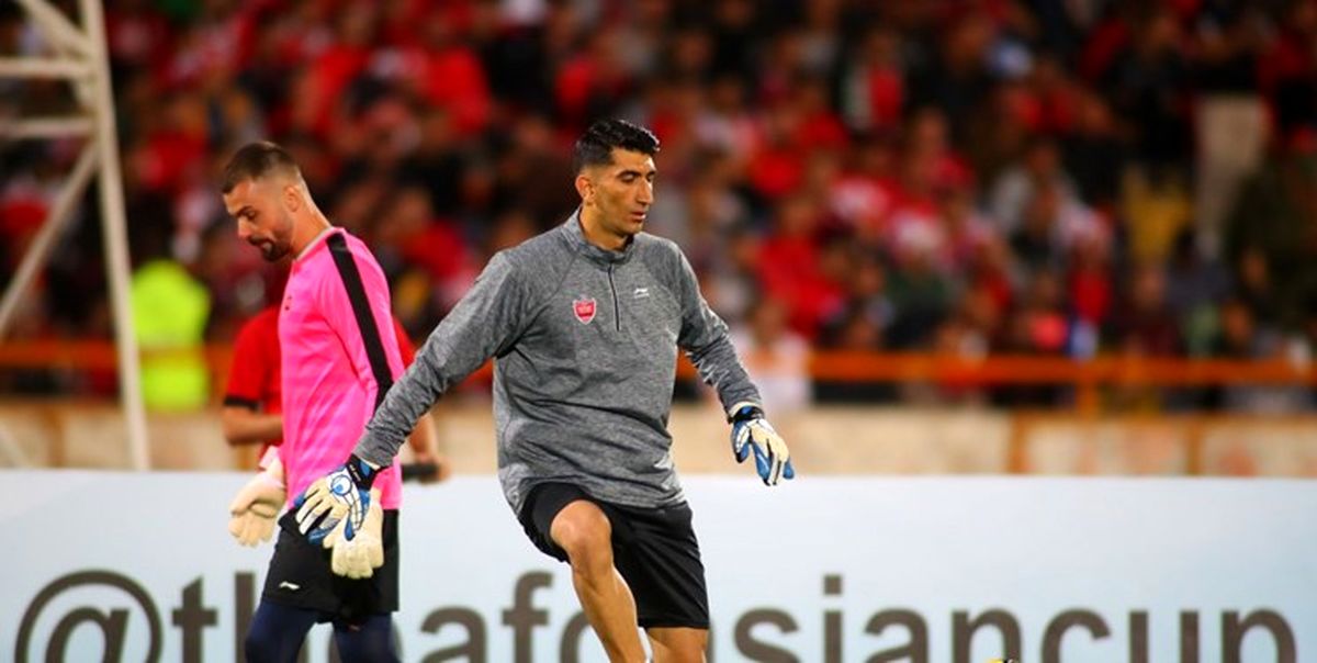 بیرانوند:پرسپولیس دشمن شاد شد