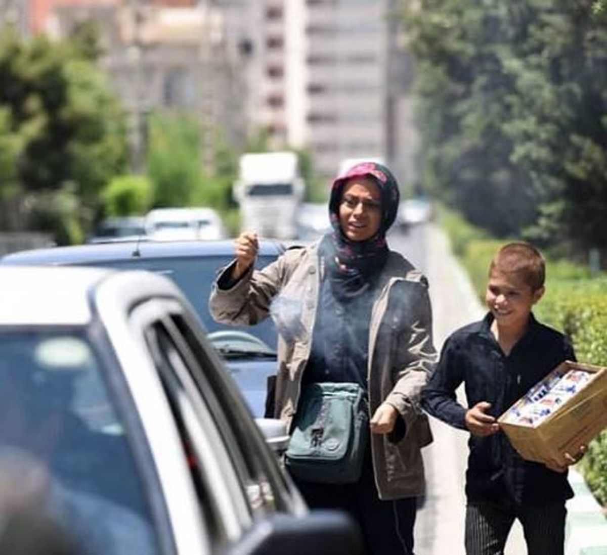 شبنم فرشادجو در نقش متکدی خیابانی + عکس