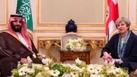«ترزا می» و «بن‌سلمان» درباره اهمیت مقابله با «دخالت‌های ایران» توافق کردند