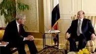 دیدار رئیس جمهور یمن با «جان کری»