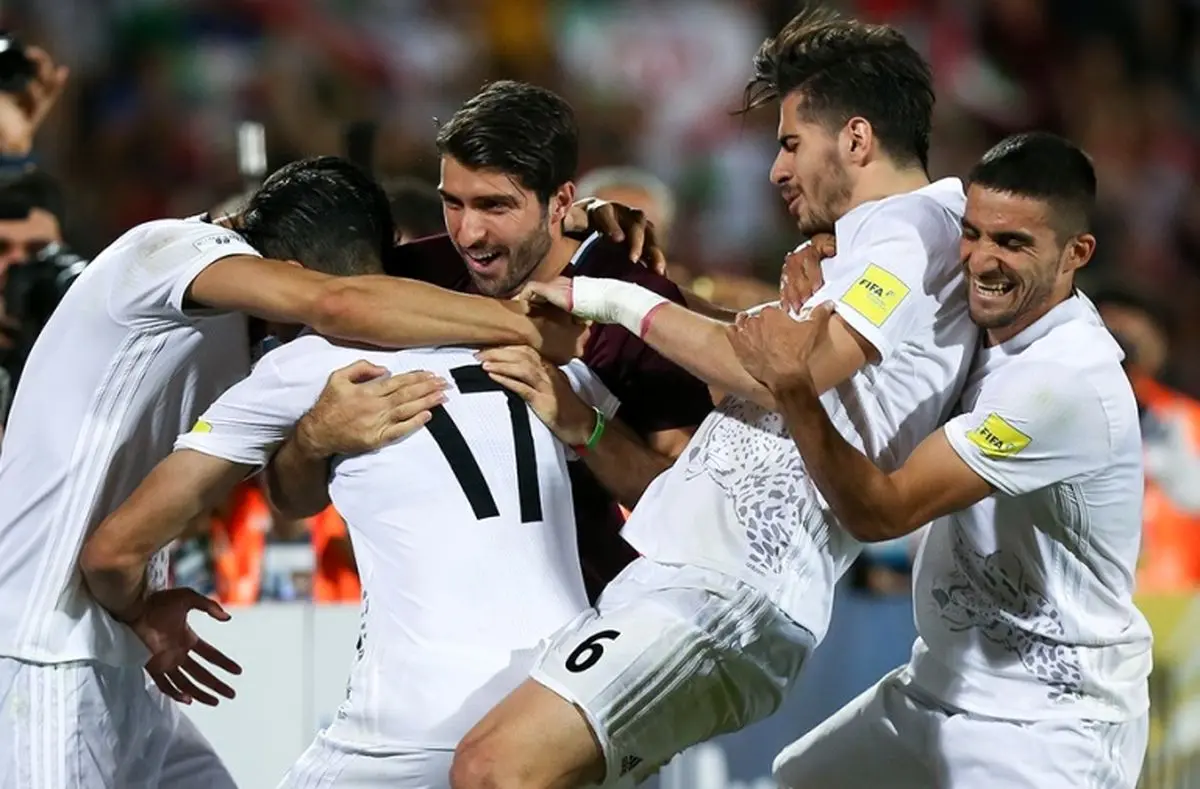 عکس گروهی تیم ملی با شماره های مرتب بازیکنان برای جام جهانی +عکس