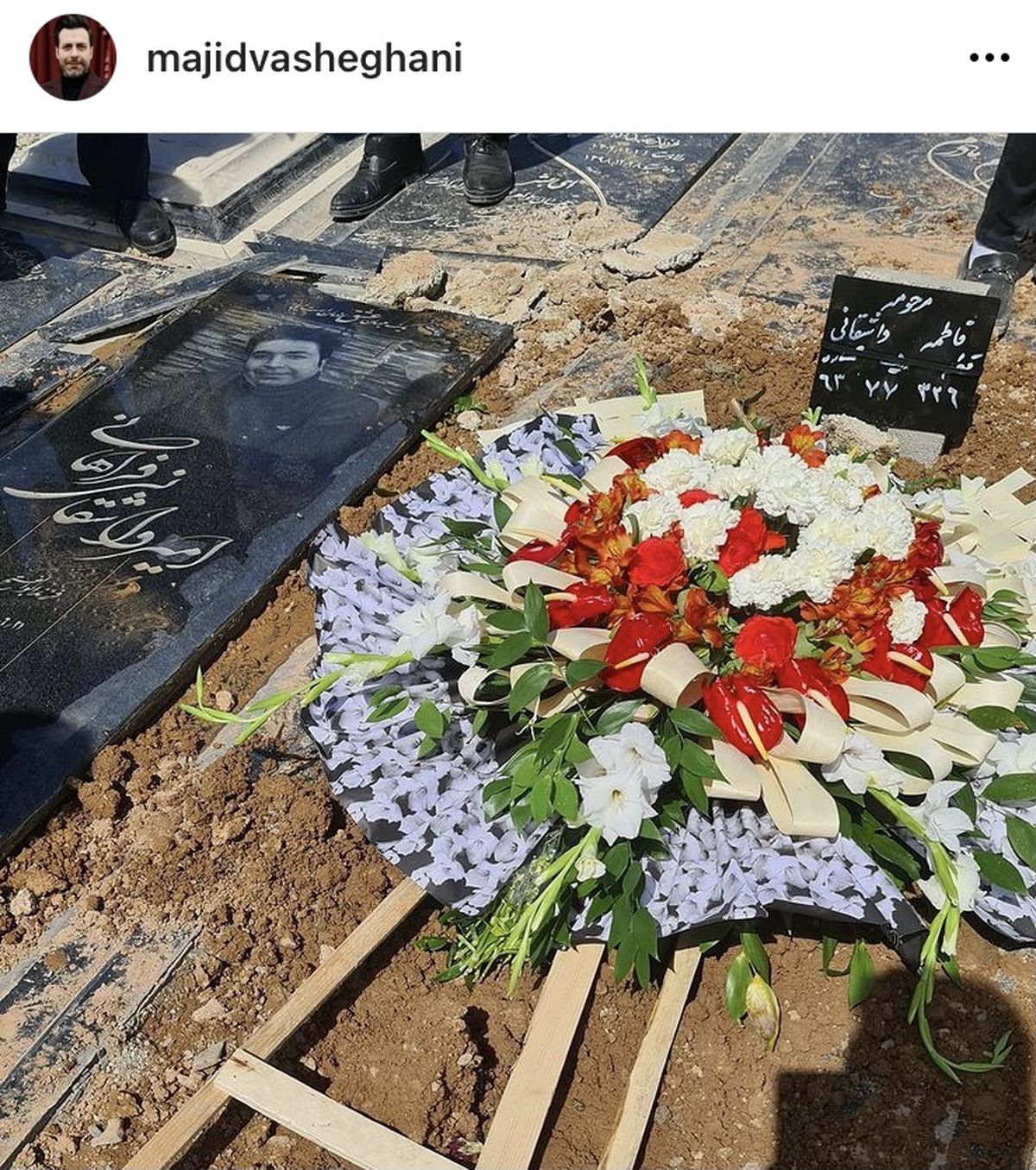 مجید واشقانی عزادار شد + عکس