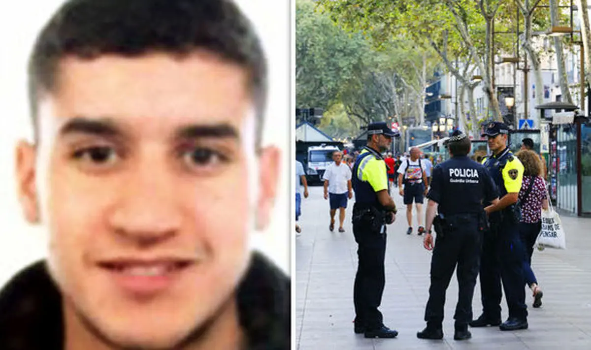 احتمال فرار مهاجم حمله تروریستی بارسلون به فرانسه