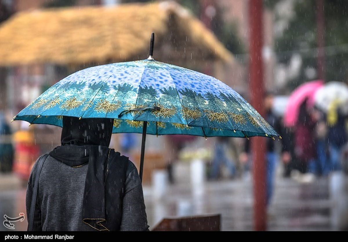 بارش باران در 13 استان کشور