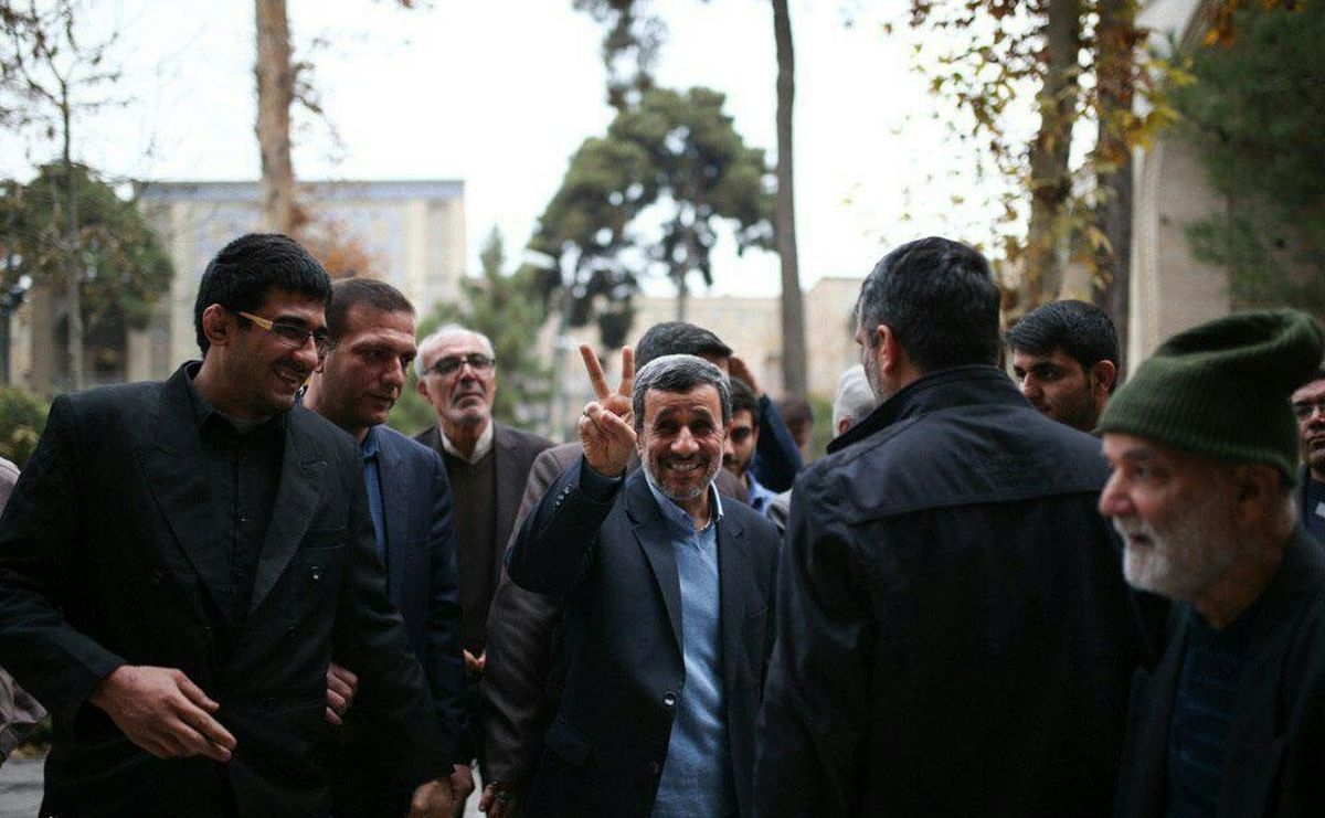 عکسی که احمدی‎نژاد از خودش منتشر کرد!
