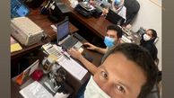 شاهرخ استخری در محل کارش + عکس