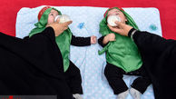 تصویری جالب از شیرخوارگان حسینی