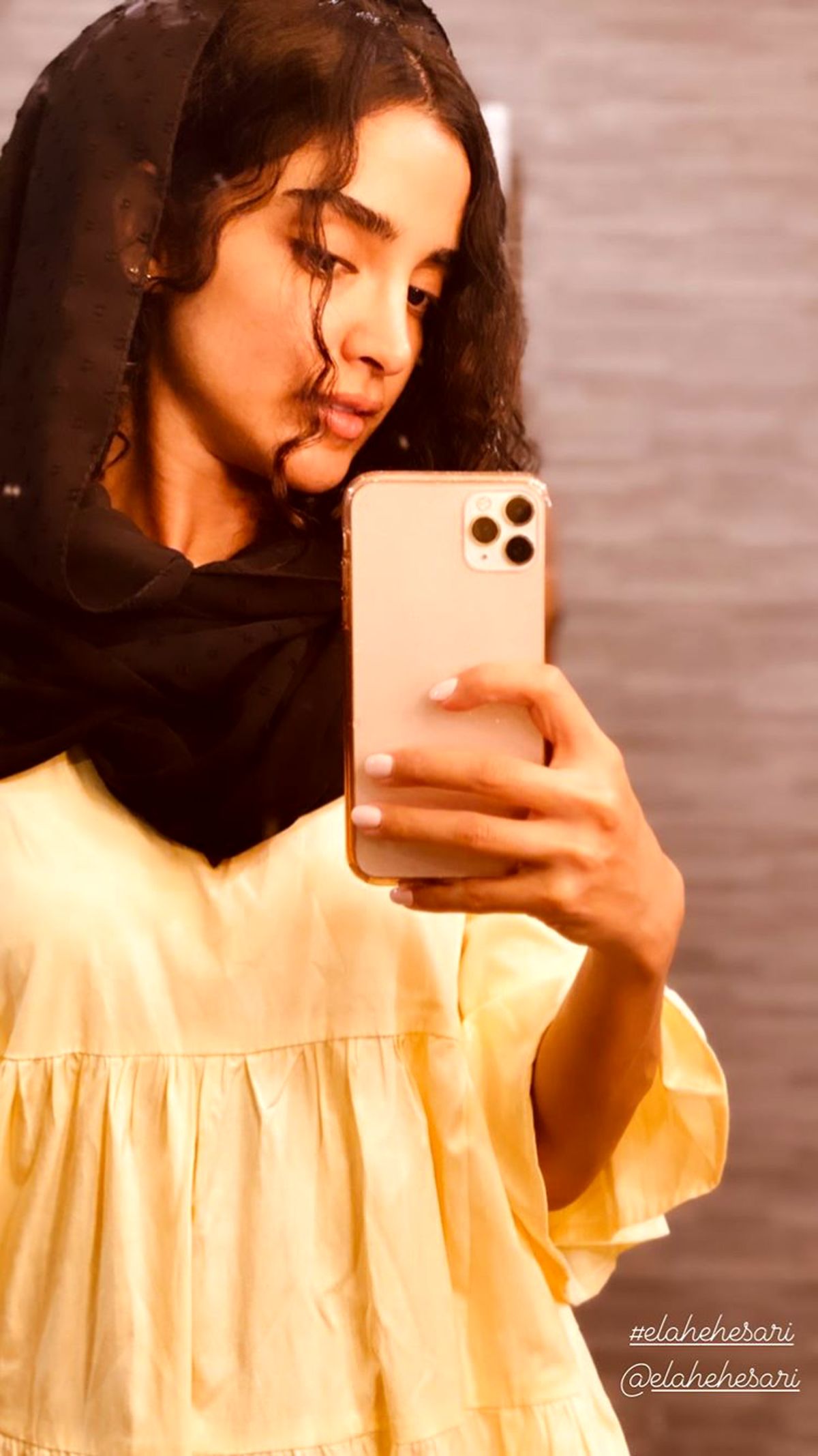 استایل جدید الهه حصاری + عکس