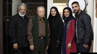 لعیا زنگنه در کنار بازیگران «برادر جان»