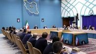 تصویر فائزه هاشمی و محسن هاشمی در دیدار حزب کارگزاران با پزشکیان