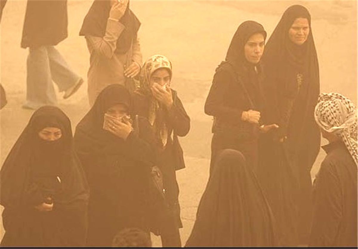 طوفان شن و گرد و خاک در شرق کشور