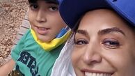 کلاه های ست ساناز سماواتی و پسرش + عکس