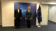 جابری انصاری با هلگا اشمید درباره سوریه و یمن گفتگو کرد