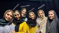 نجمه جودکی در جمع دوستانش + عکس